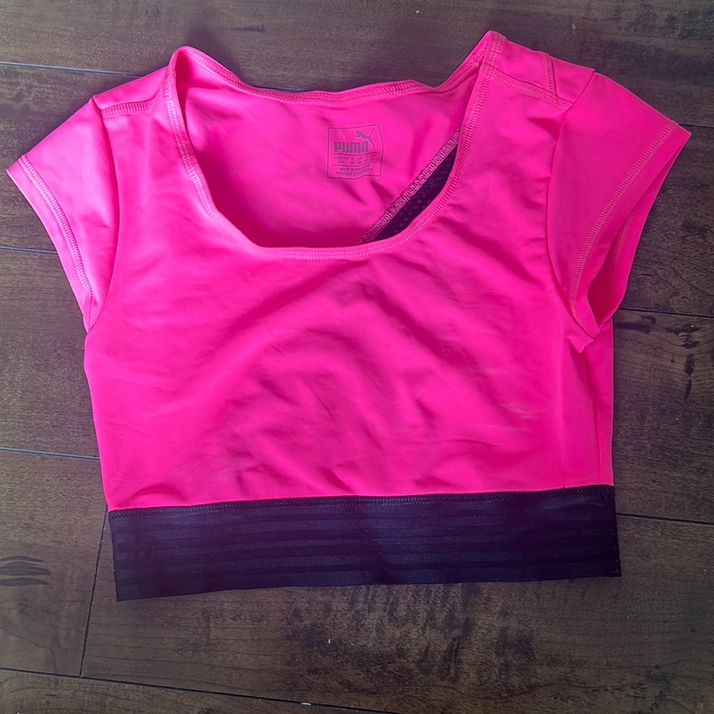 Puma workout crop top